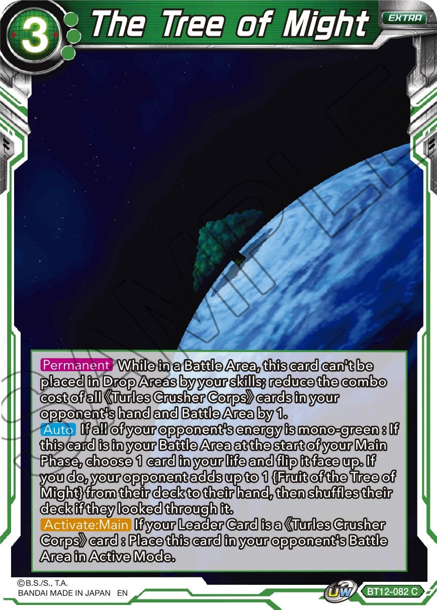 Image for The Tree of Might (Vicious Rejuvenation) (BT12-082) - Dragon Ball Super: Masters