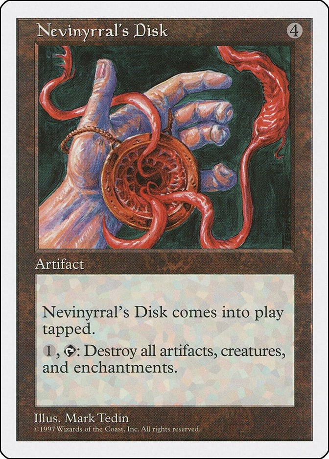 Image for Nevinyrral's Disk (Fifth Edition) - Magic: The Gathering