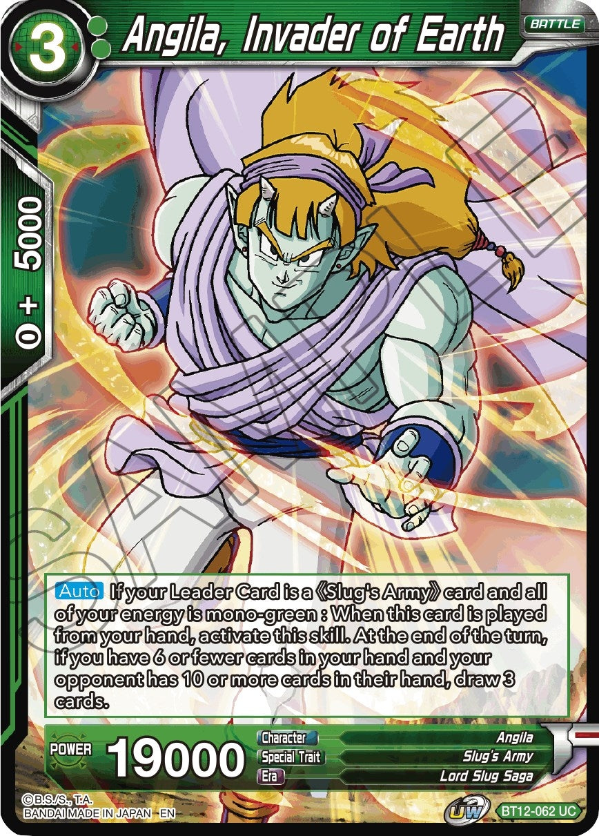 Image for Angila, Invader of Earth (Vicious Rejuvenation) (BT12-062) - Dragon Ball Super: Masters