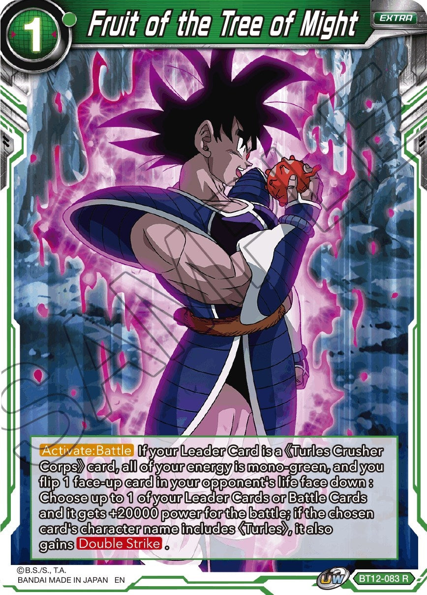 Image for Fruit of the Tree of Might (Vicious Rejuvenation) (BT12-083) - Dragon Ball Super: Masters