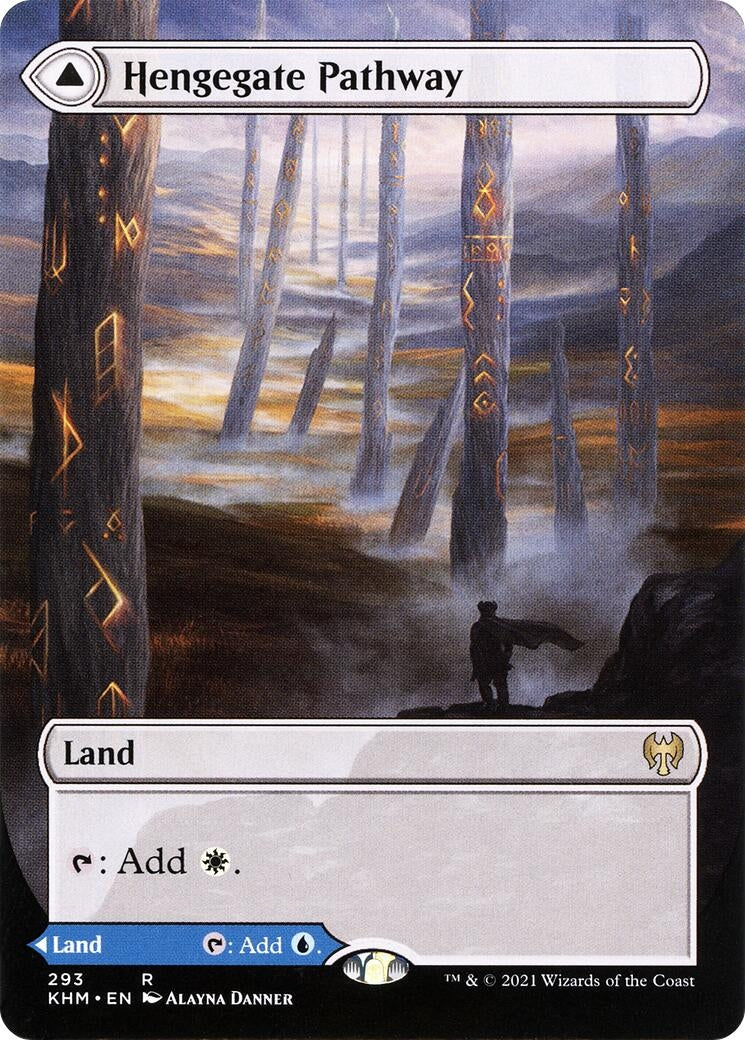 Image for Hengegate Pathway (Borderless) (Kaldheim) (293) - Magic: The Gathering