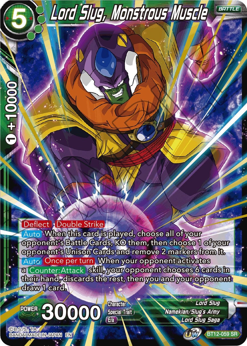 Image for Lord Slug, Monstrous Muscle (Vicious Rejuvenation) (BT12-059) - Dragon Ball Super: Masters