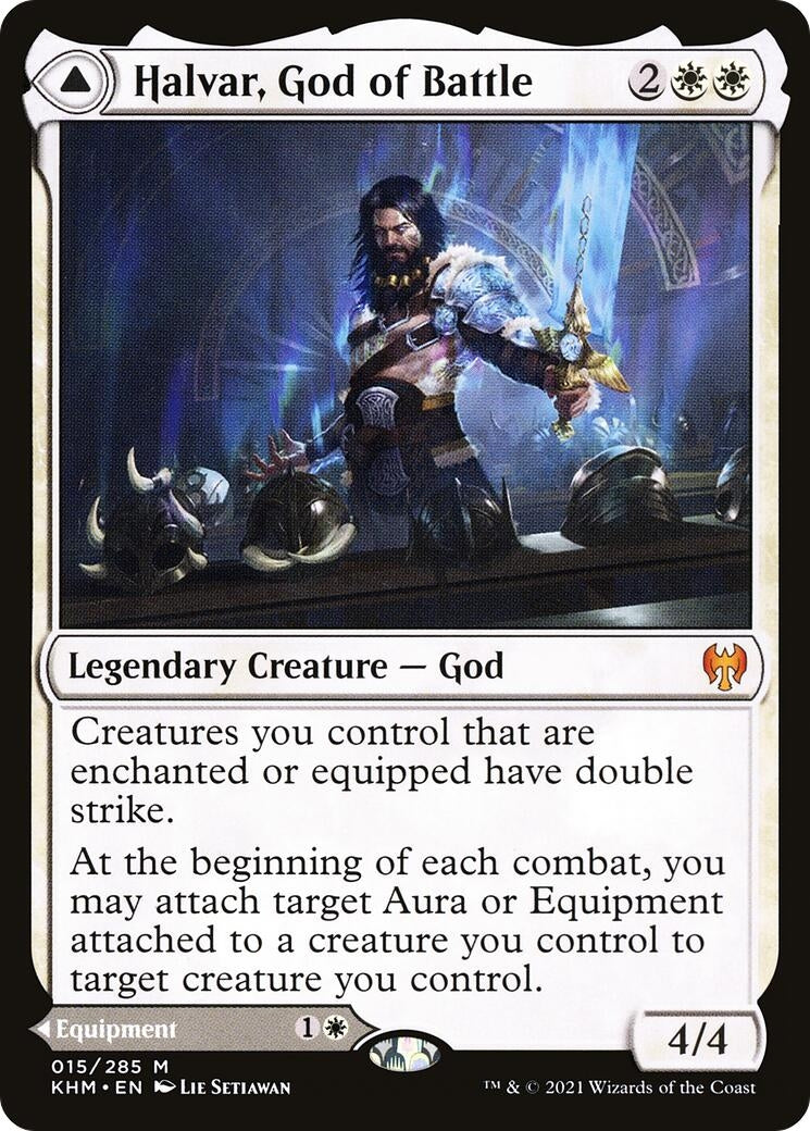 Image for Halvar, God of Battle (Kaldheim) (15) - Magic: The Gathering