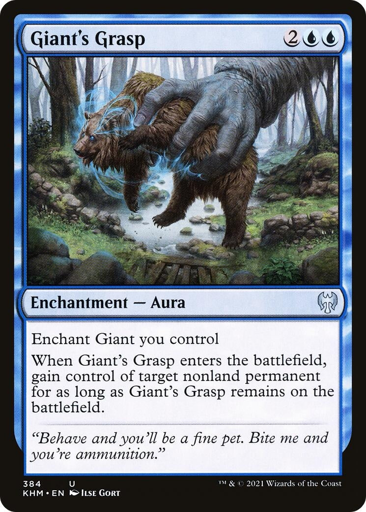 Image for Giant's Grasp (Kaldheim) (384) - Magic: The Gathering