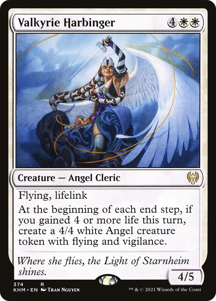 Image for Valkyrie Harbinger (Kaldheim) (374) - Magic: The Gathering