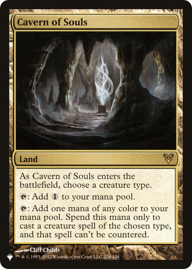 Image for Cavern of Souls (The List Reprints) (226/244) - Magic: The Gathering