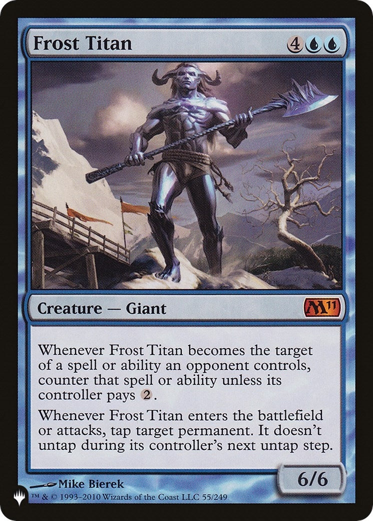 Image for Frost Titan (The List Reprints) (55/249) - Magic: The Gathering