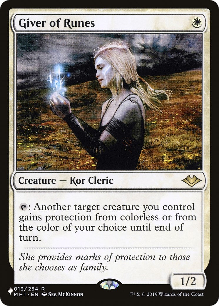 Image for Giver of Runes (The List Reprints) (013/254) - Magic: The Gathering