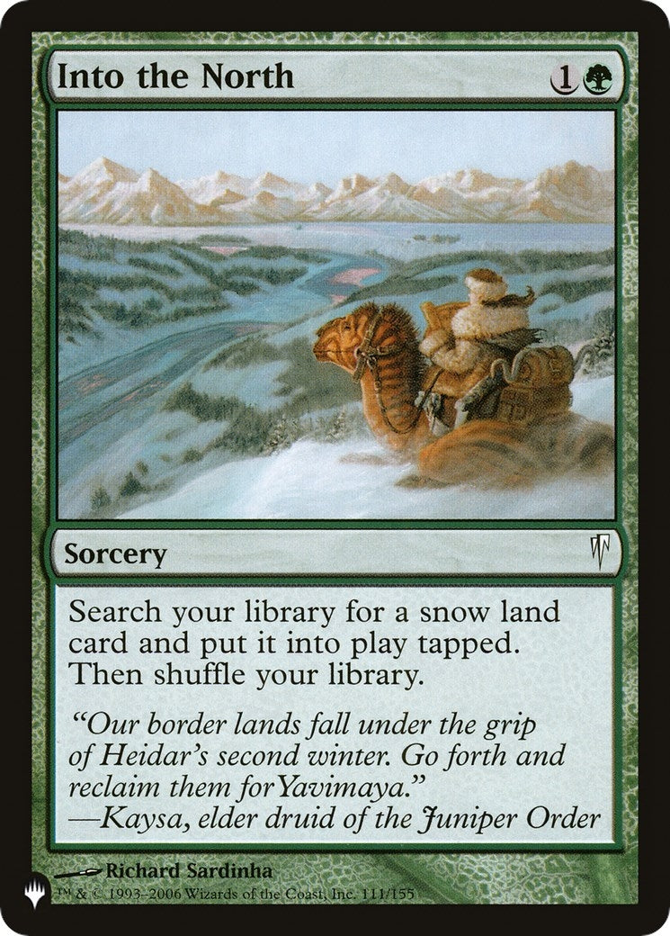 Image for Into the North (The List Reprints) (111/155) - Magic: The Gathering