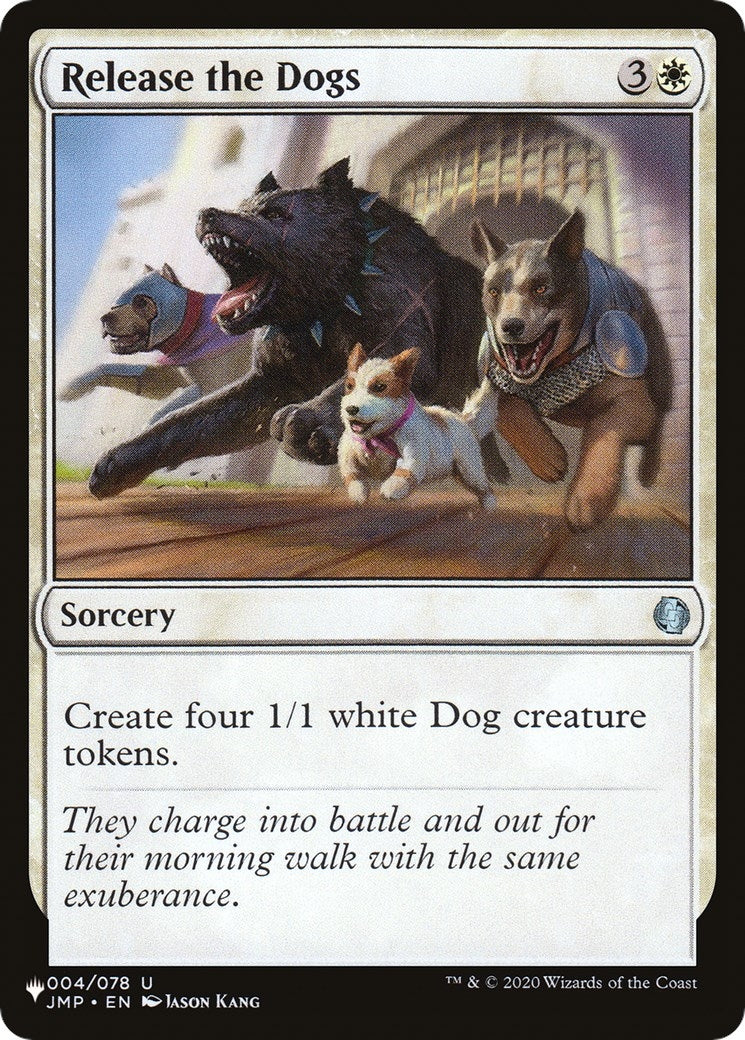 Image for Release the Dogs (The List Reprints) (004/078) - Magic: The Gathering
