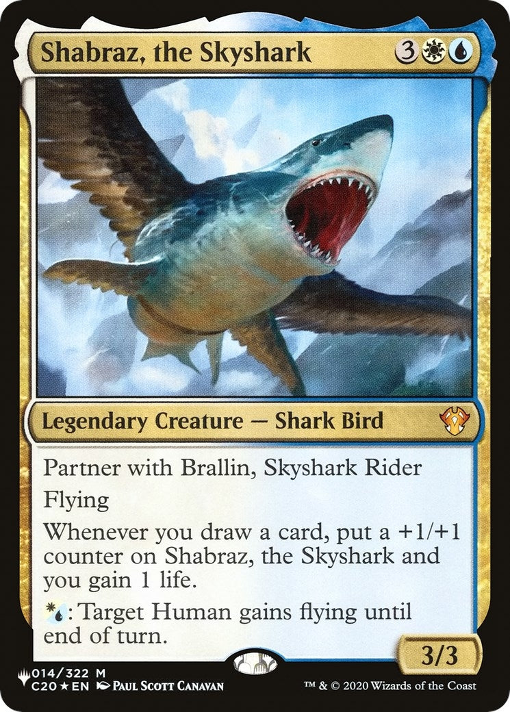 Image for Shabraz, the Skyshark (The List Reprints) (014/322) - Magic: The Gathering