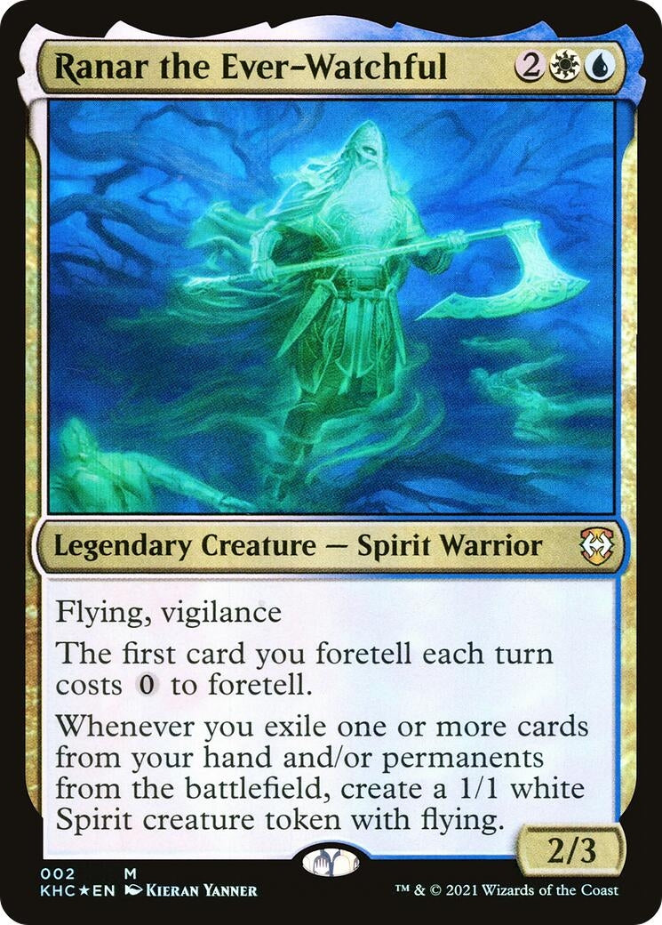 Image for Ranar the Ever-Watchful (Commander: Kaldheim) (2) - Magic: The Gathering