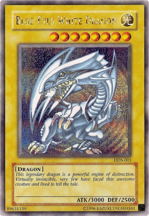 Image for Blue-Eyes White Dragon (Dark Duel Stories) (Yu-Gi-Oh! Video Game Promotional Cards) (DDS-001) - YuGiOh