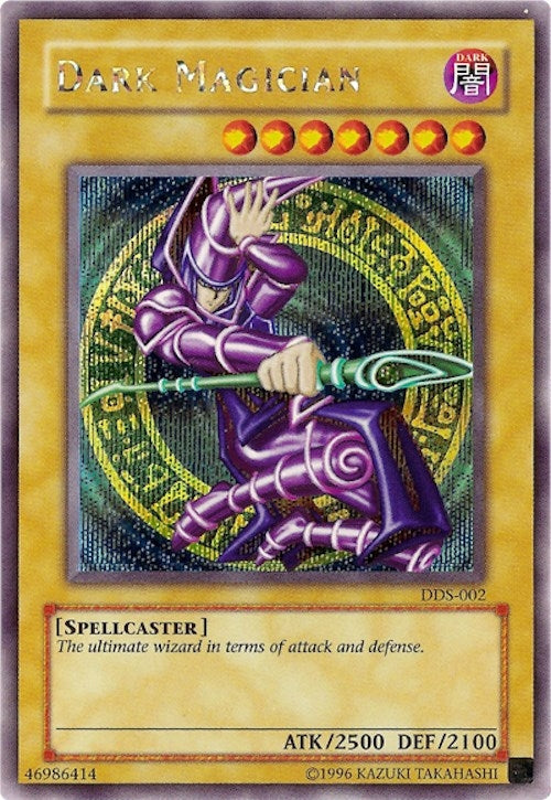 Image for Dark Magician (Dark Duel Stories) (Yu-Gi-Oh! Video Game Promotional Cards) (DDS-002) - YuGiOh