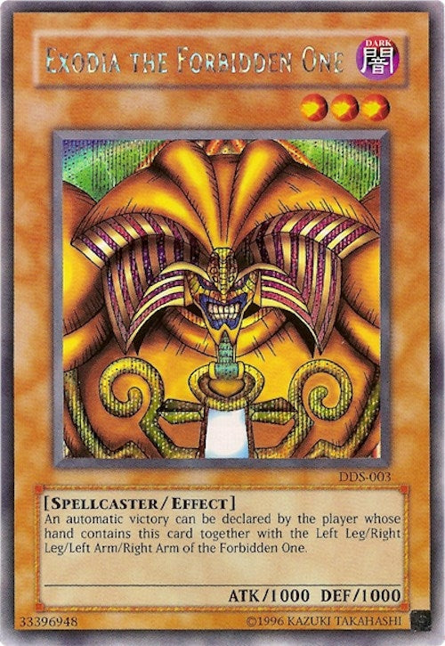 Image for Exodia the Forbidden One (Dark Duel Stories) (Yu-Gi-Oh! Video Game Promotional Cards) (DDS-003) - YuGiOh