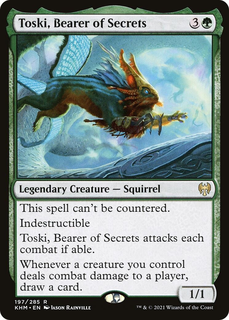 Image for Toski, Bearer of Secrets (Kaldheim) (197) - Magic: The Gathering