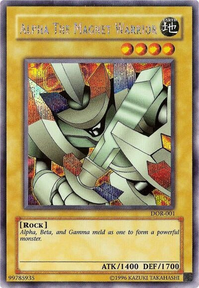 Image for Alpha the Magnet Warrior (Duelist of the Roses) (DOR-001) - YuGiOh