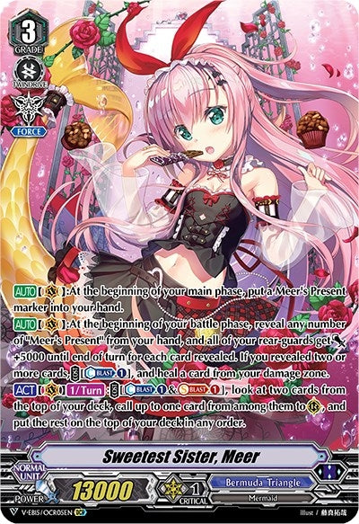 Image for Sweetest Sister, Meer (OCR) (V-EB15: Twinkle Melody) (V-EB15/OCR05EN) - Cardfight Vanguard