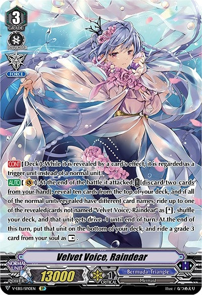 Image for Velvet Voice, Raindear (SP) (V-EB15: Twinkle Melody) (V-EB15/SP10EN) - Cardfight Vanguard