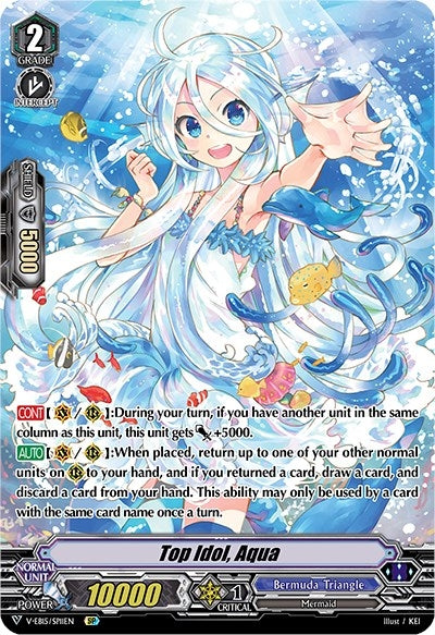 Image for Top Idol, Aqua (SP) (V-EB15: Twinkle Melody) (V-EB15/SP11EN) - Cardfight Vanguard