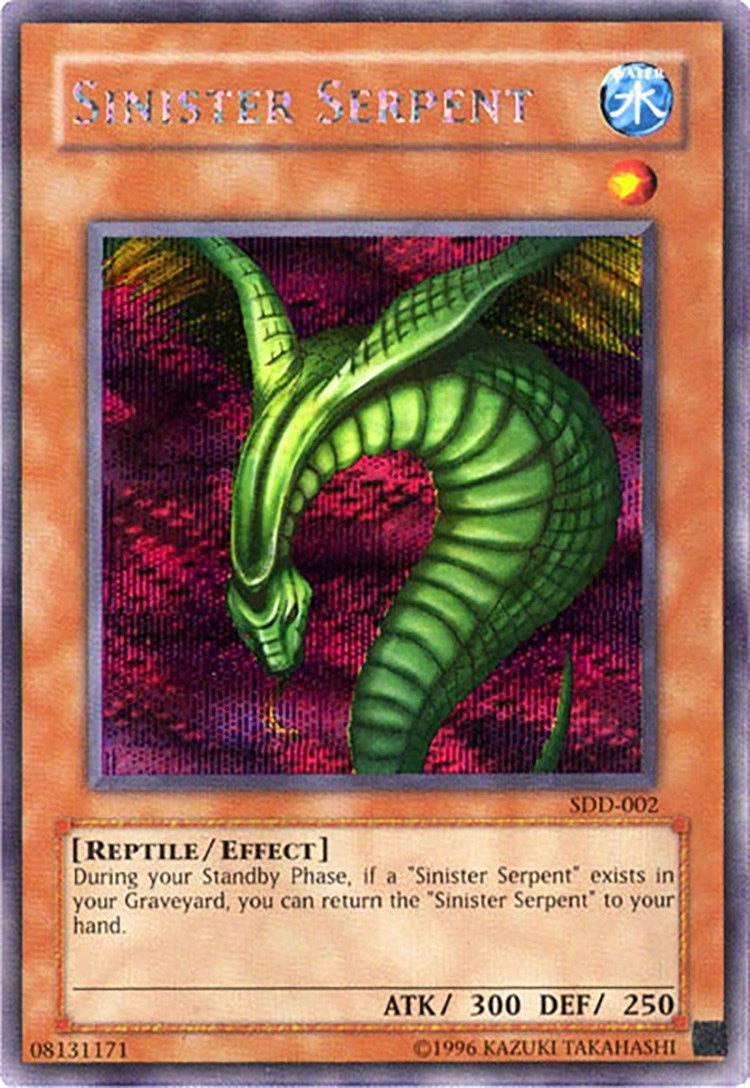 Image for Sinister Serpent (Stairway to the Destined Duel) (SDD-002) - YuGiOh