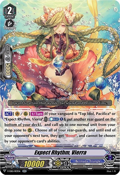 Image for Expect Rhythm, Vierra (V-EB15: Twinkle Melody) (V-EB15/013EN) - Cardfight Vanguard