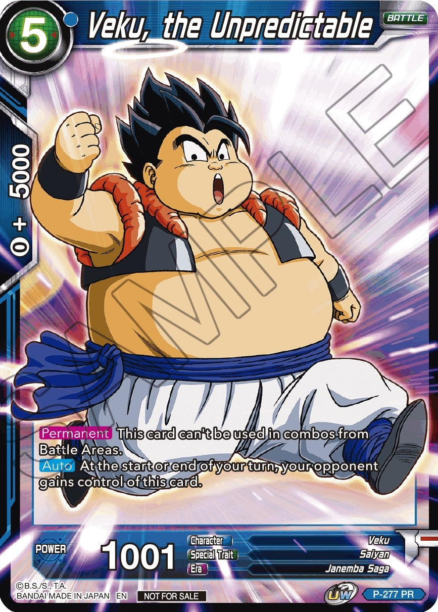 Image for Veku, the Unpredictable (Unison Warrior Series Tournament Pack Vol.3) (Tournament Promotion Cards) (P-277) - Dragon Ball Super: Masters