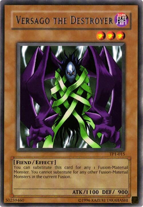 Image for Versago the Destroyer (Tournament Pack 1) (TP1-015) - YuGiOh