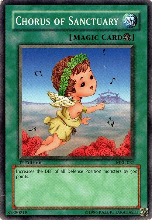 Image for Chorus of Sanctuary (Magic Ruler) (MRL-037) - YuGiOh