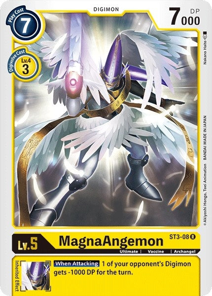 Image for MagnaAngemon (ST-3) (ST3-08 R) - Digimon Card Game