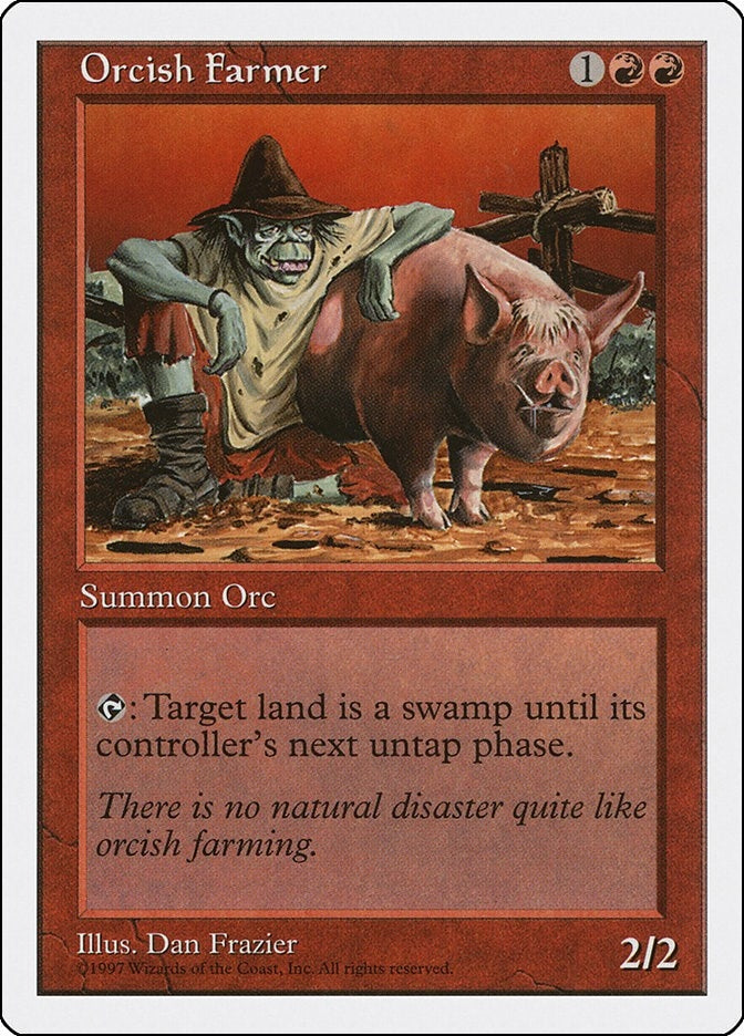 Image for Orcish Farmer (Fifth Edition) - Magic: The Gathering