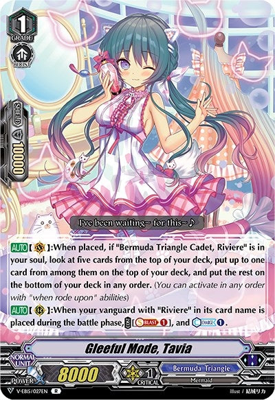 Image for Gleeful Mode, Tavia (V-EB15: Twinkle Melody) (V-EB15/027EN) - Cardfight Vanguard