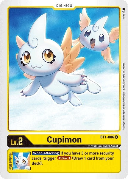 Image for Cupimon (BT01-03A) (BT1-006 R) - Digimon Card Game