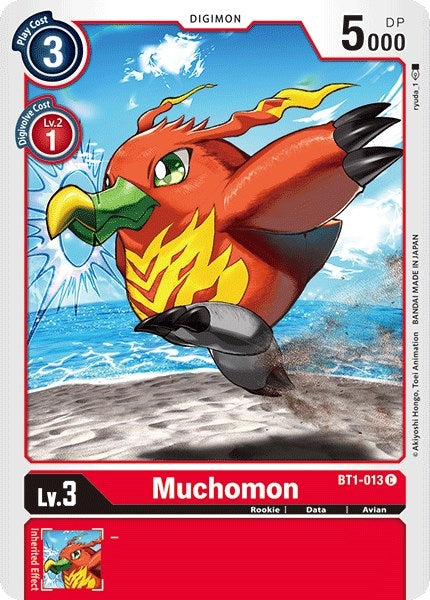 Image for Muchomon (BT01-03A) (BT1-013 C) - Digimon Card Game