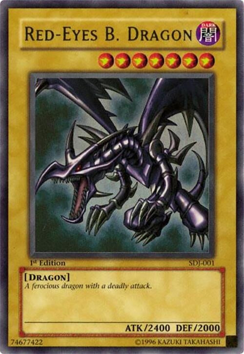 Image for Red-Eyes B. Dragon (Starter Deck: Joey) (SDJ-001) - YuGiOh