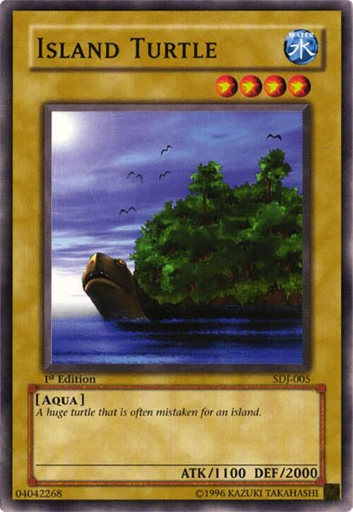 Image for Island Turtle (Starter Deck: Joey) (SDJ-005) - YuGiOh