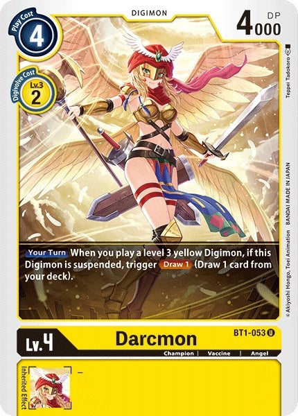 Image for Darcmon (BT01-03A) (BT1-053 U) - Digimon Card Game