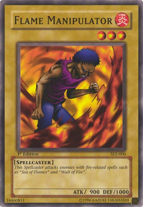Image for Flame Manipulator (Starter Deck: Joey) (SDJ-006) - YuGiOh