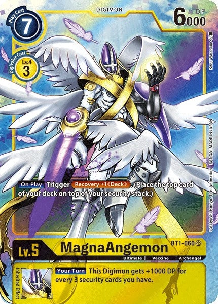 Image for MagnaAngemon (Alternate Art) (BT01-03A) (BT1-060 SR) - Digimon Card Game