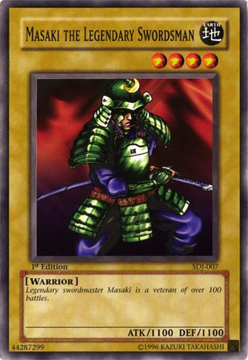 Image for Masaki the Legendary Swordsman (Starter Deck: Joey) (SDJ-007) - YuGiOh