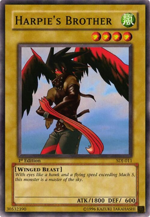 Image for Harpie's Brother (Starter Deck: Joey) (SDJ-011) - YuGiOh