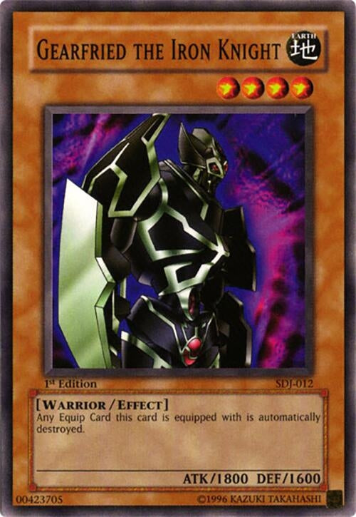 Image for Gearfried the Iron Knight (Starter Deck: Joey) (SDJ-012) - YuGiOh