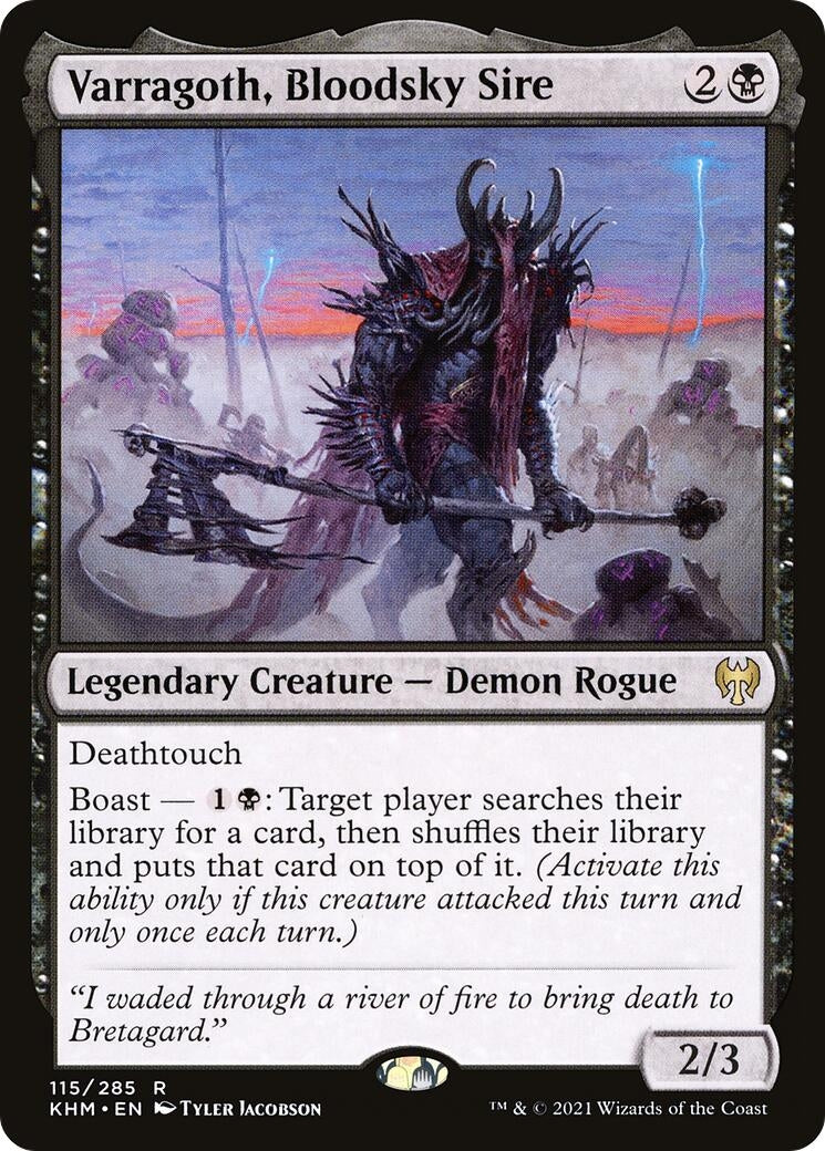 Image for Varragoth, Bloodsky Sire (Kaldheim) (115) - Magic: The Gathering
