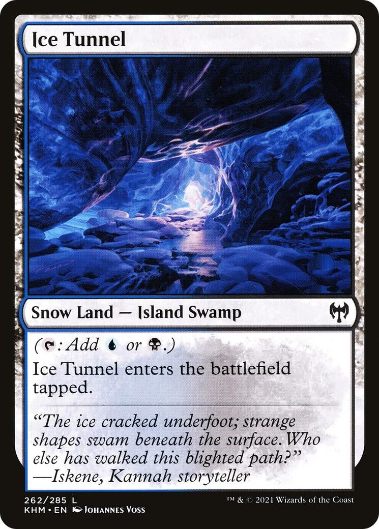 Image for Ice Tunnel (Kaldheim) (262) - Magic: The Gathering