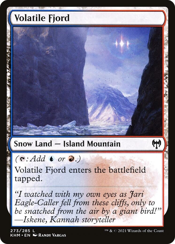 Image for Volatile Fjord (Kaldheim) (273) - Magic: The Gathering