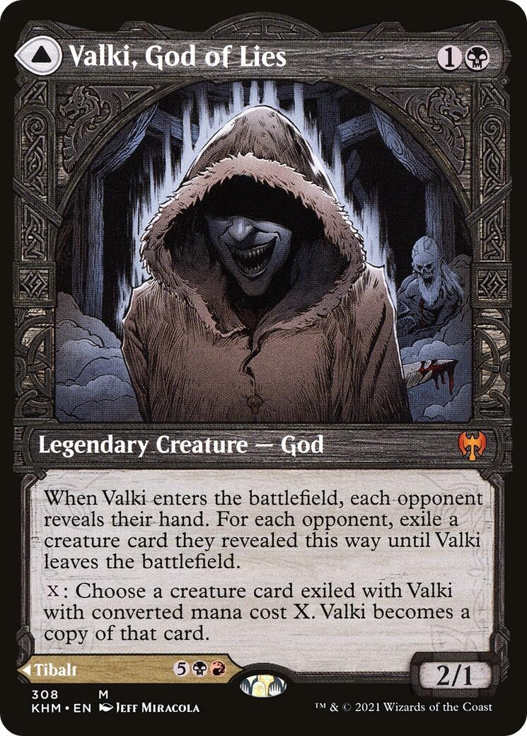 Image for Valki, God of Lies (Showcase) (Kaldheim) (308) - Magic: The Gathering