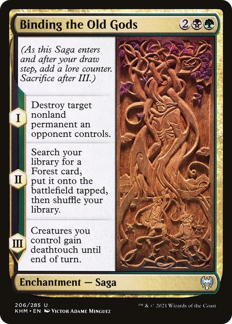 Image for Binding the Old Gods (Kaldheim) (206) - Magic: The Gathering