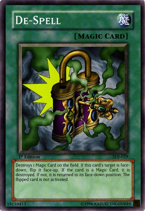 Image for De-Spell (Starter Deck: Joey) (SDJ-029) - YuGiOh