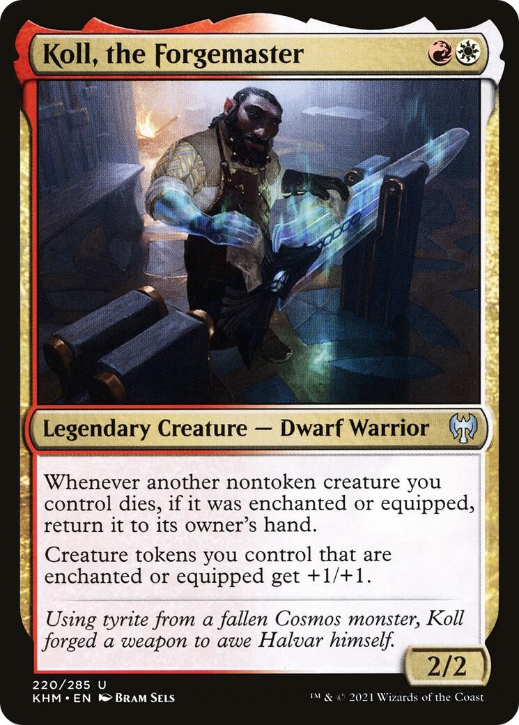 Image for Koll, the Forgemaster (Kaldheim) (220) - Magic: The Gathering