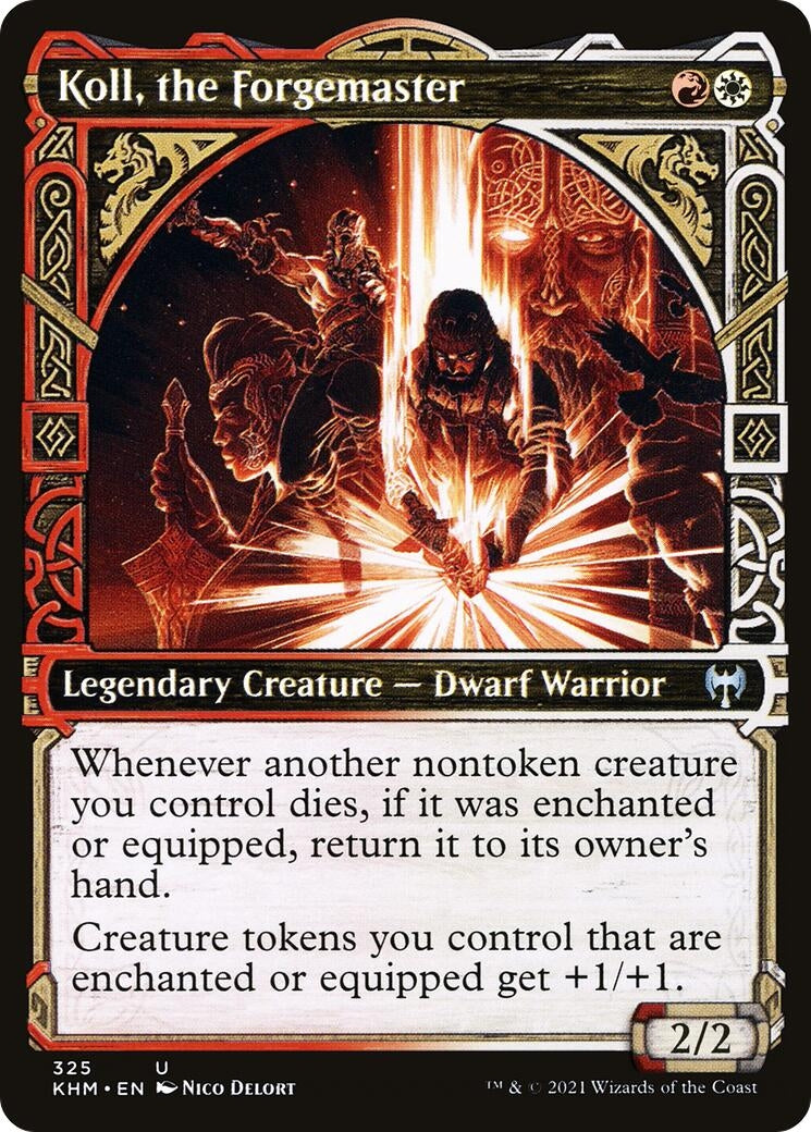 Image for Koll, the Forgemaster (Showcase) (Kaldheim) (325) - Magic: The Gathering